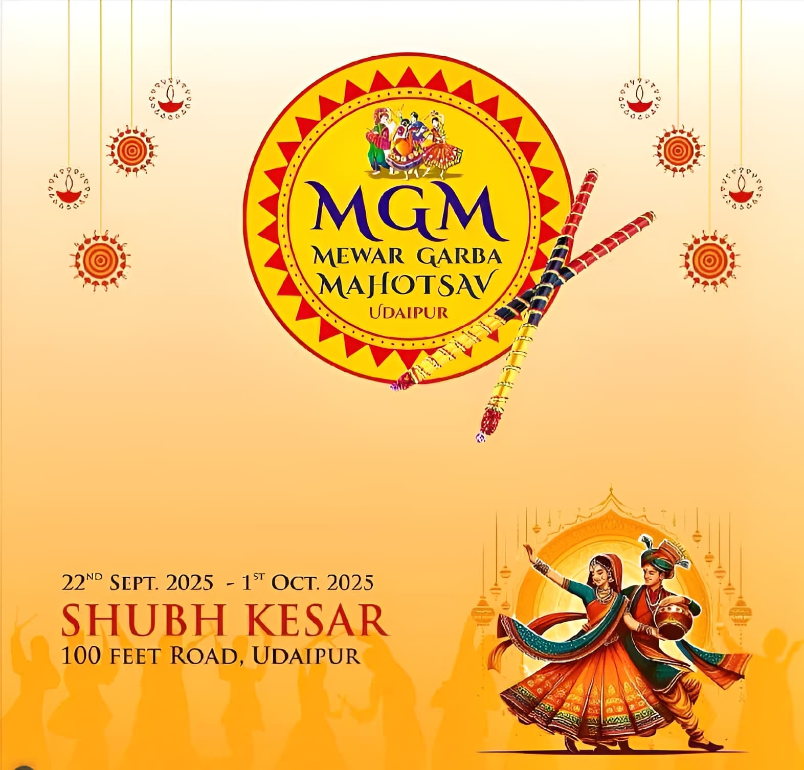 MGM Mewar Garba Mahotsav, Udaipur